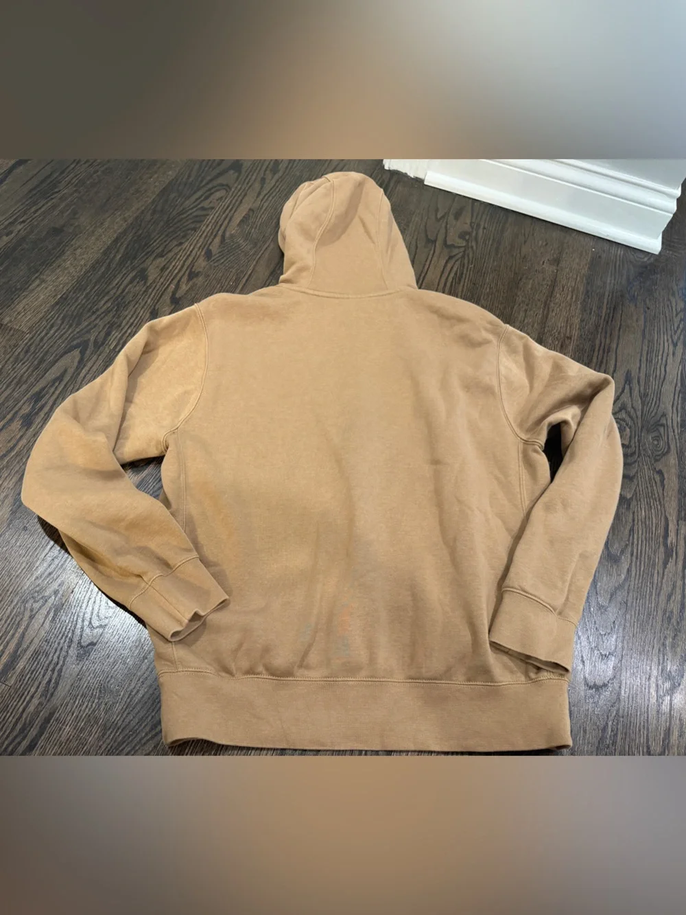 Nike Tan Ale Brown Hooded Sweatshirt (M)